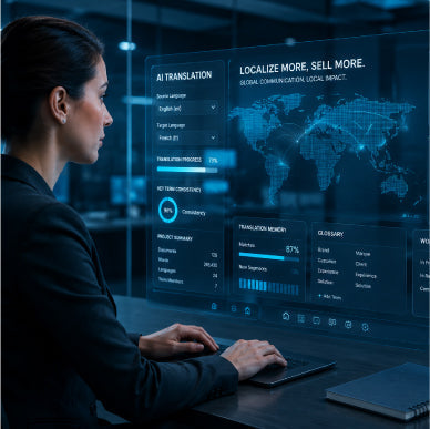 Localize more, Sell more. 7 reasons why you need technology in your translation projects.